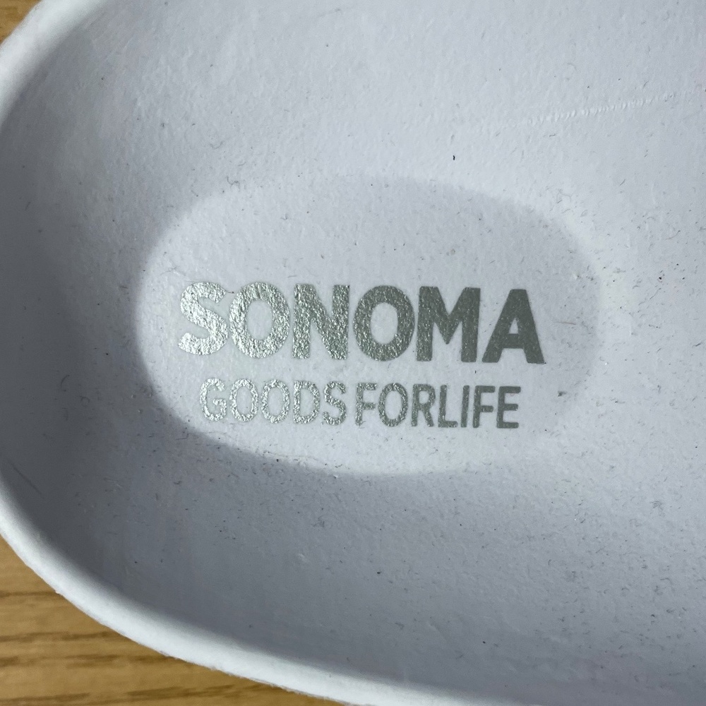 Sonoma Goods For Life Sandal Braylee Women's Sz Med 7/8 Thong Slip On White NWT - Picture 9 of 10